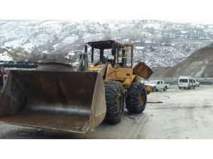 Hizan'da Seyir Halindeki Kepçe Yandı