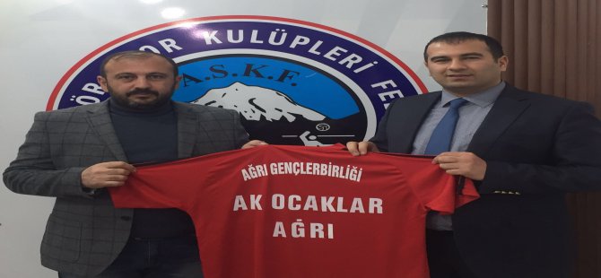 Ağrı AK Ocaklar Derneğinden ASKF'ye Ziyaret