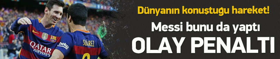 Messi'den Tarihe Geçen Penaltı
