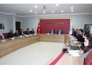 Erciş'te Koordinasyon Kurulu Toplantısı