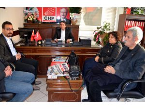 Eğitim Sen Malatya Şube Yönetiminden Chp'ye Ziyaret