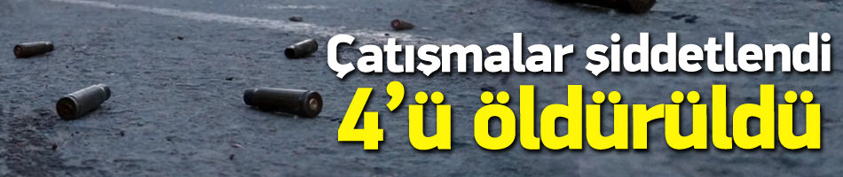 Şırnak İdil'deki operasyonda 4 terörist öldürüldü