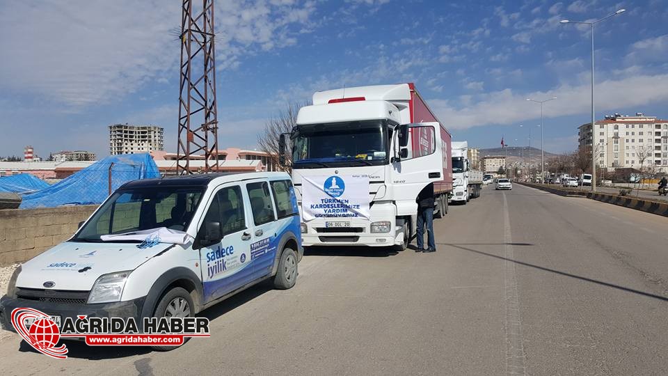 Deniz Feneri'nden Suriye İçerisindeki Kardeşlerine Üç Tır Yardım