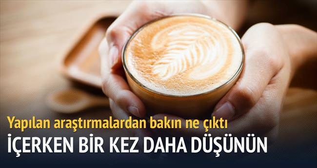 Bir lattenin 9 kaşık şekeri var