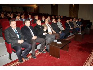 Okul Müdürlerine Seminer Verildi