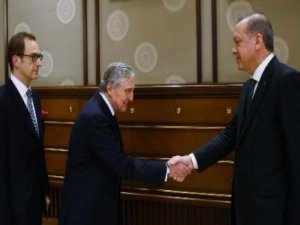 Koç ailesi Erdoğan'ı ziyaret etti