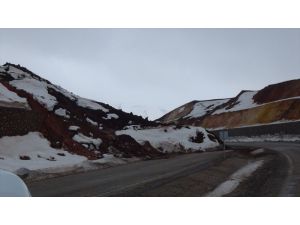 Bingöl Yolunda Heyelan