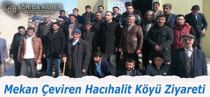 Mekan Çeviren Hacıhalit Köyü'nü Ziyaret Etti