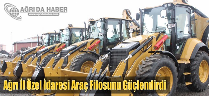 Ağrı İl Özel İdaresi Erhan Tenekeci İle Araç Filosunu Güçlendirdi