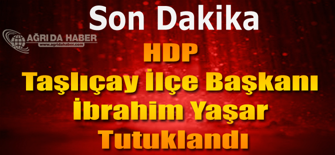 HDP'li Belediye Başkanı ve İlçe Başkanı Tutuklanırken Bir Eş Başkan İse Gözaltında