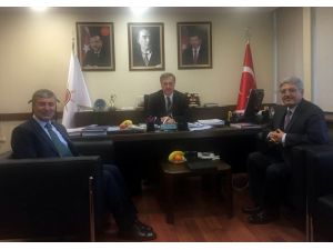 Demiröz Ve Aksoy'dan, Kardeş Belediye Ziyaret