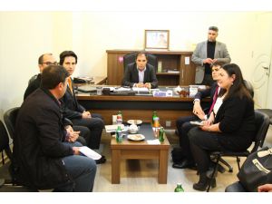 Büyükelçilik Başkatipleri Hdp'yi Ziyaret Etti