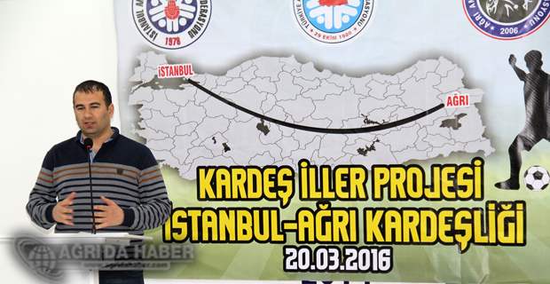 İstanbul ASKF'den Ağrı'ya Futbol Kardeşliği