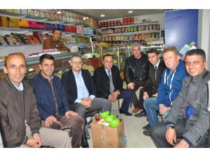 Çukurca Kaymakamı Mut, Esnafı Ziyaret Etti