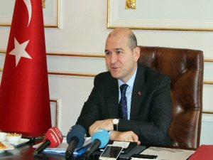Soylu Tekirdağ'da konuşma yaptı