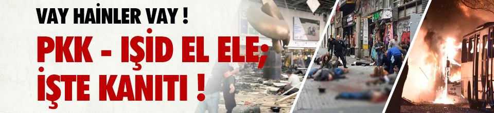 Işid'li Bombacının Pkk'lı Ortakları Ortaya Çıktı