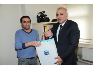 Elazığ Valisi Zorluoğlu'ndan Aa'ya Ziyaret