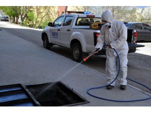 Tunceli Belediyesi'nden İlaçlama Çalışmaları