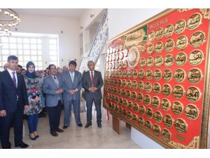 Ahlat'ta 'Karma Hat Sanatları' Sergisi