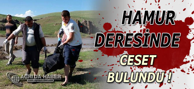 Ağrı'nın Hamur İlçesinde Dere Kenarında Ceset Bulundu