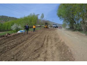 Muş'ta Yol Çalışması