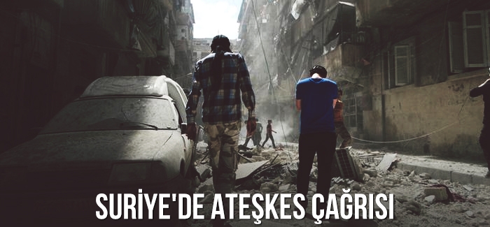 Suriye'de ateşkes çağrısı! Yüzlerce Sivil Hayatını Kaybetti