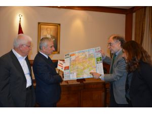 Alman Heyet Malatya Valisi Kamçı'yı Ziyaret Etti