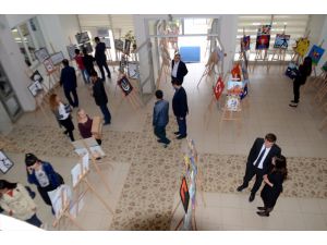 Hizanlı Öğrencilerden Resim Sergisi