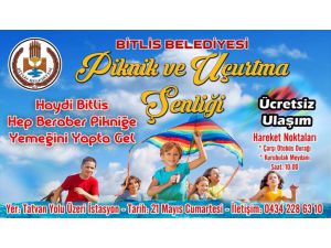 Bitlis'te 'Piknik Ve Uçurtma Şenliği' Düzenlecek
