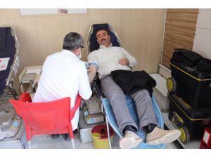 Güroymak'ta Kan Bağışı Kampanyası