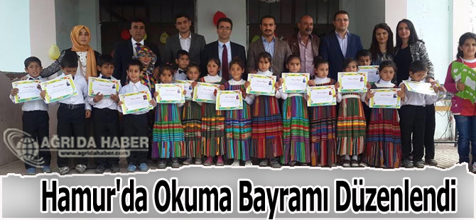 Hamur'da Okuma Bayramı Düzenlendi