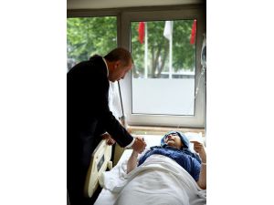 Cumhurbaşkanı Erdoğan'dan Yaralılara Ziyaret