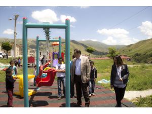 Yapımı Tamamlanan Park Hizmete Açıldı