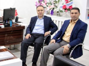 Erzurum Valisi Altıparmak'tan Aa'ya Veda Ziyareti