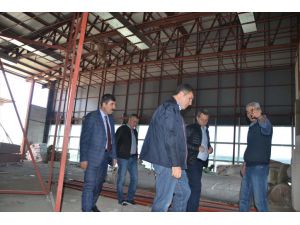 Muş'ta Tso'nun Yeni Hizmet Binasının Yapım Çalışmaları Sürüyor