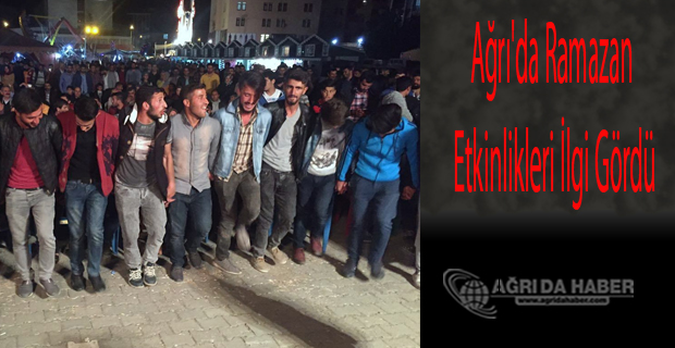 Ağrı'da Ramazan Etkinlikleri İlgi Gördü