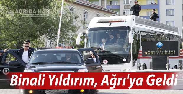 Binali Yıldırım, Ağrı'ya Geldi