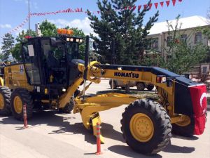 Büyükşehirden, Aşkale Belediyesine Greyder