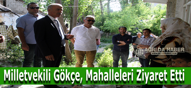 Milletvekili Cesim Gökçe Mahalleleri Ziyaret Etti