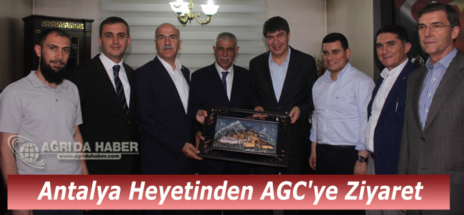 Antalya Belediye Başkanı Menderes Türel ve Heyetinden AGC'ye Ziyaret