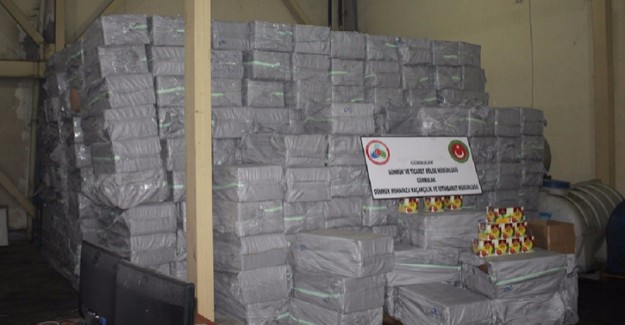 Ağrı'da Yaklaşık 20 Ton Kaçak Tütün Ele Geçirildi