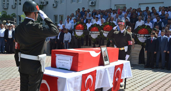 Şehit Korucu İçin Tören Düzenlendi