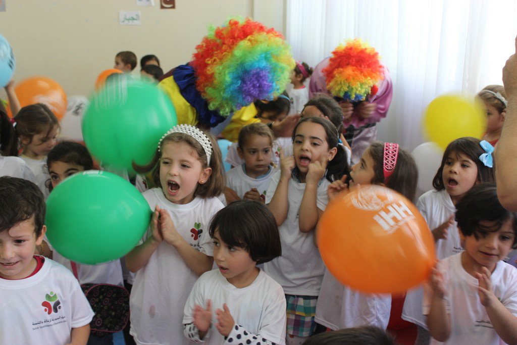 Kilis'te Suriyeli Yetimlere Rehabilite Etkinliği