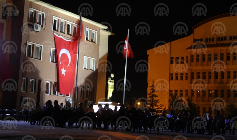Hakkari, Bitlis Ve Van'da FETÖ Protesto Edildi