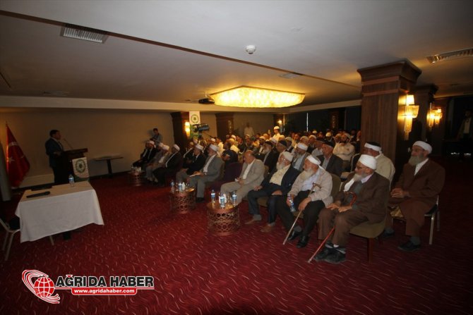 Ağrı'daki Medrese Alimleri Vakfı Toplantısı