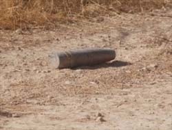 Kars'ta Patlamamış Eski Havan Mermisi Bulundu