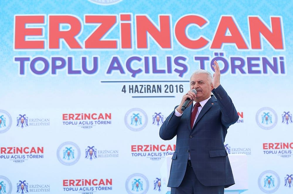 Erzincan'da Toplu Açılış Töreninde konuşan Başbakan:
