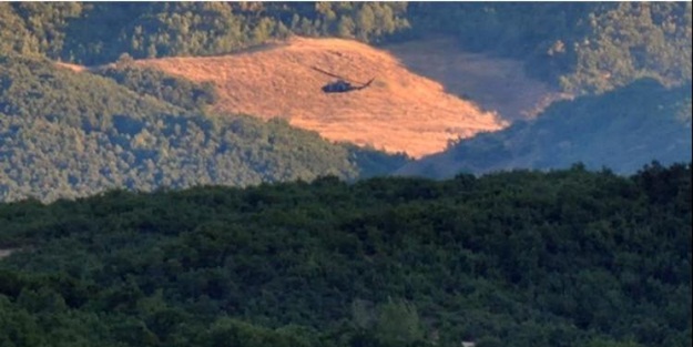 Tunceli'de Hava Destekli Terör Operasyonu
