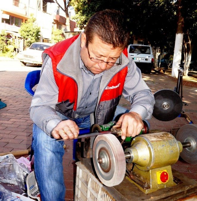 Bıçak Ustalarının Yoğun Kurban Bayramı Mesaisi