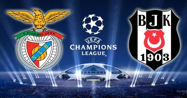 Benfica, Beşiktaş maçı bu akşam oynanacak Benfica, Beşiktaş maçı kaçta ?